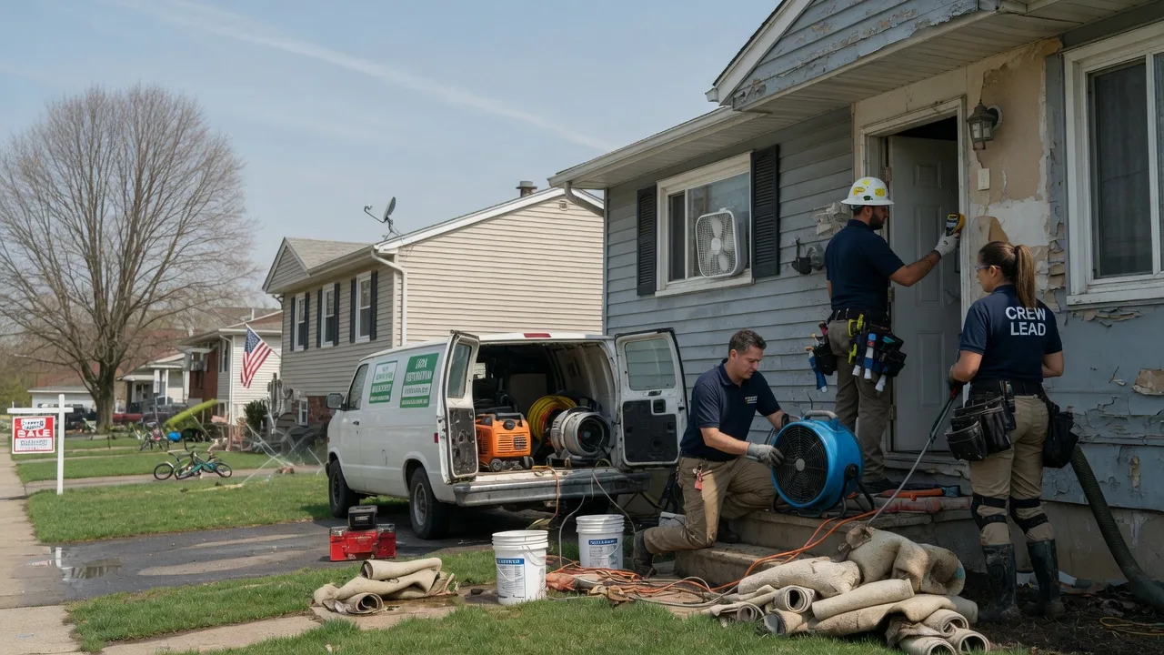 Flood Cleanup in Leland, IA near me