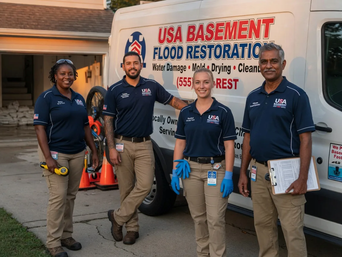 Basement Flood Cleanup company in Leland, IA